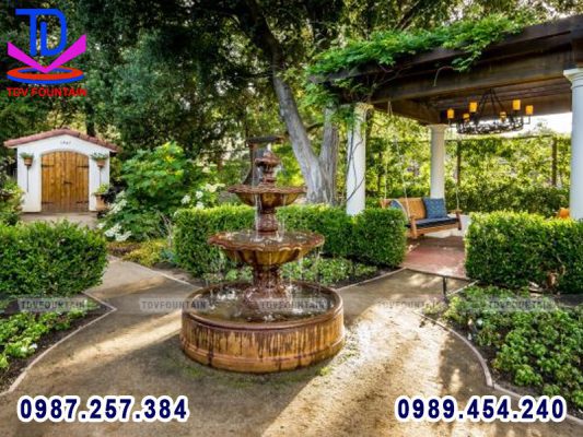 Đài phun nước ứng dụng trong nhà