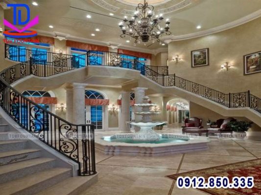 Chú ý đến kỹ thuật đài phun nước khách sạn kiểu tầng tràn đúng chuẩn