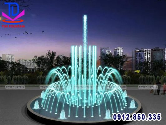 thiết kế đài phun nước nghệ thuật