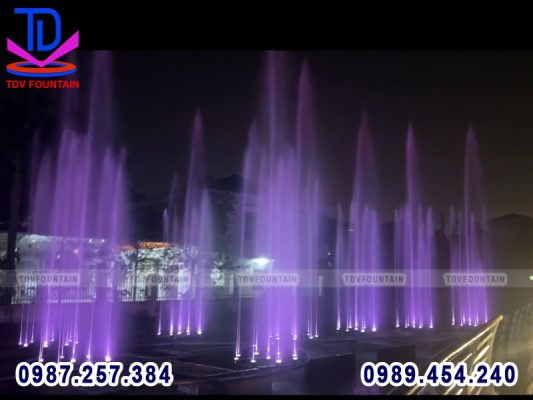 thiết kế thi công đài phun nước nghệ thuật