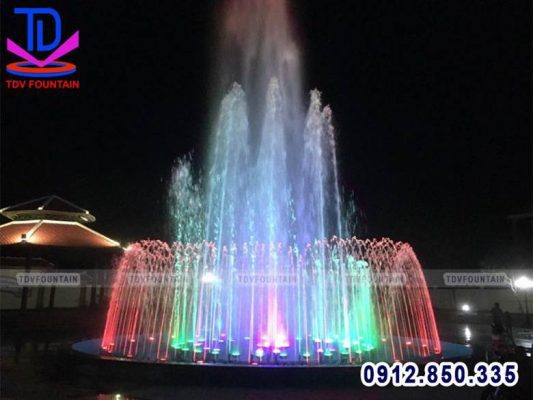 Đài phun nước tự động được ứng dụng rộng rãi trong đời sống