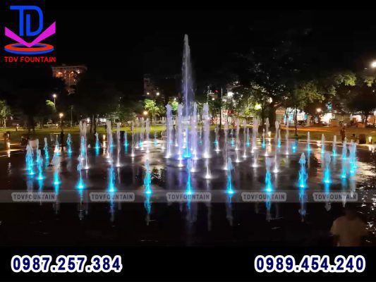 Chi phí đầu tư hệ thống nhạc nước bể cạn phụ thuộc vào nhiều yếu tố