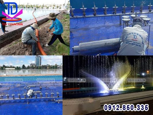 Quá trình lắp đặt hệ thống cơ điện, đường ống và thiết bị cẩn thận