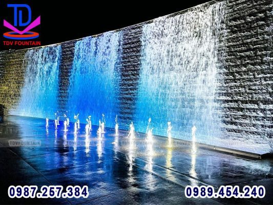 mẫu nhạc nước khu du lịch đẹp