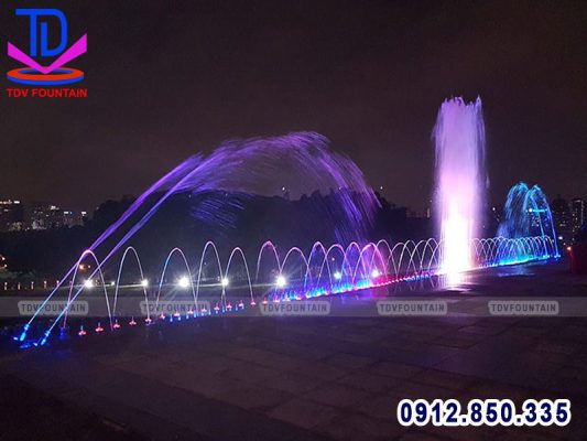 nhạc nước khu du lịch đẹp