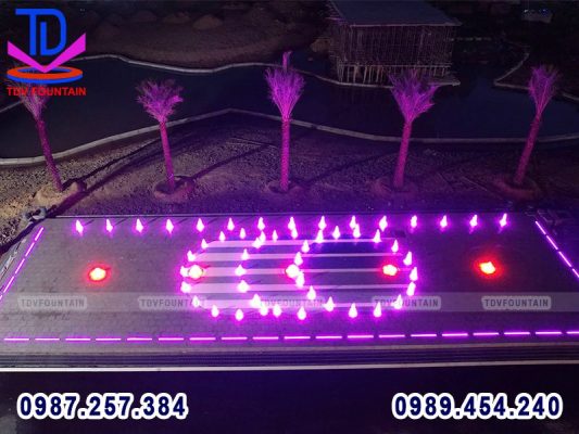 thi công nhạc nước nghệ thuật