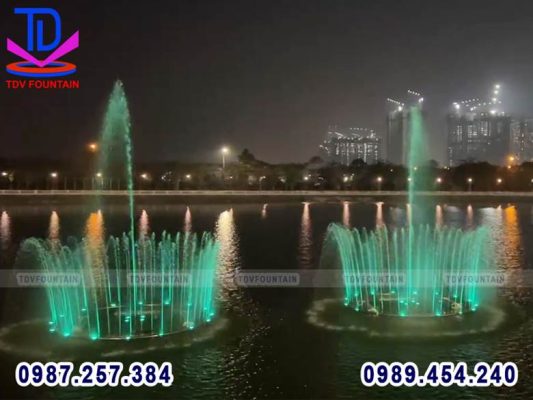 Dự án Đài phun nước công viên Gia Lâm – Hà Nội