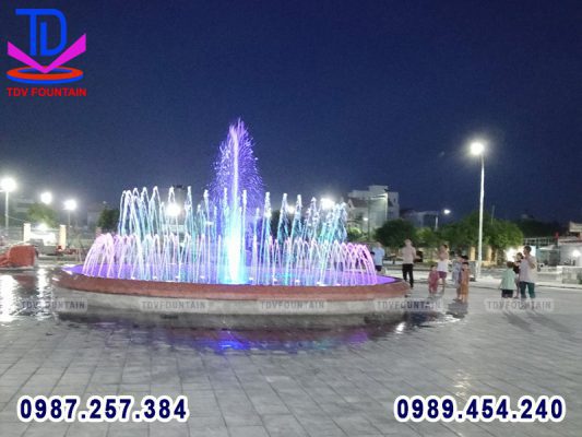 thiết kế thi công nhạc nước công viên