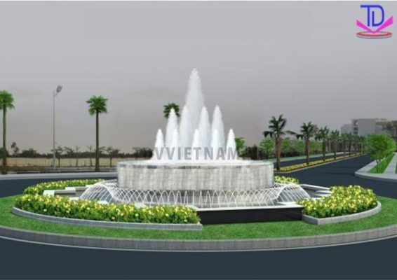 thiết kế nhạc nước công viên