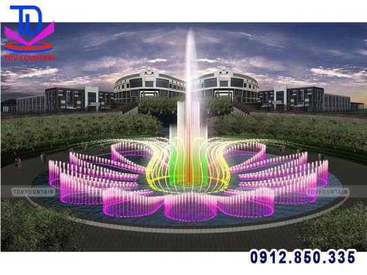 nhạc nước công viên chất lượng