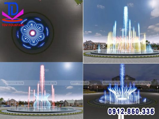 thiết kế và thi công nhạc nước lập trình