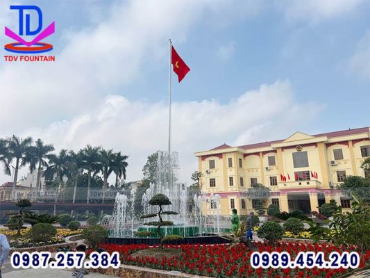 Đơn vị thi công đài phun nước ủy ban xã Ân Thi – Hưng Yên