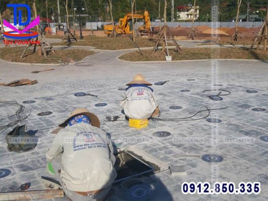 Lưu ý khi lắp đặt hệ thống phun nước tạo hình nghệ thuật