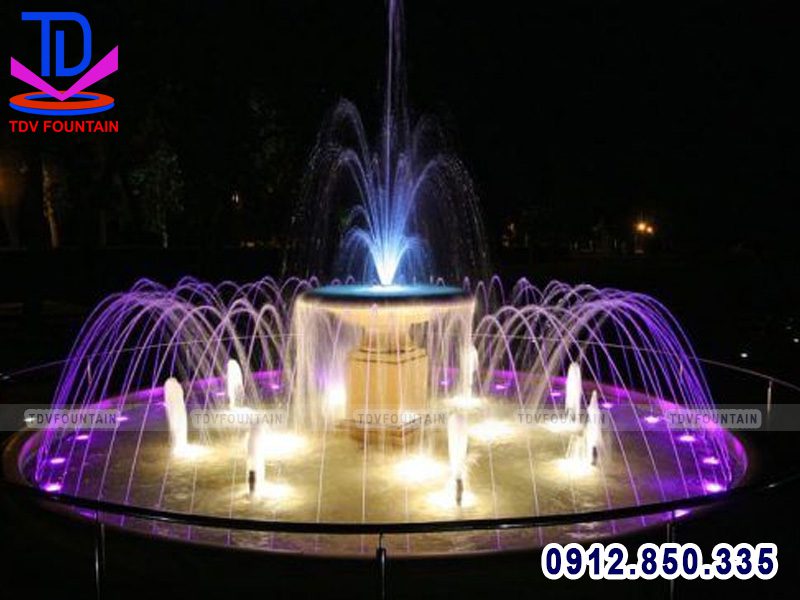 nhạc nước khách sạn