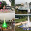 Đài phun nước bể tròn bể bán nguyệt