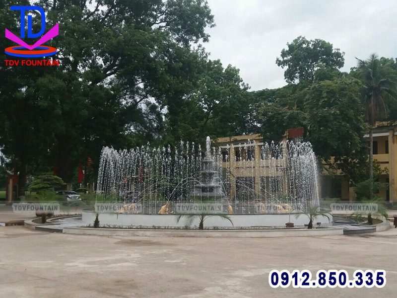 Đài phun nước trường Đại học Sư phạm TDTT Hà Nội