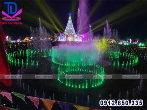 Nhạc nước âm sàn khu đô thị Phương Đông - Vân Đồn
