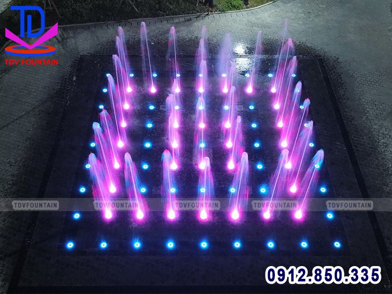 Sân phun nước công viên Artemis - Chiềng An - Sơn La