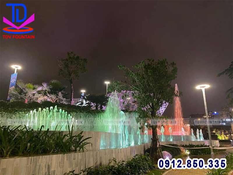 Đài phun nước vườn tượng Apec mở rộng Đà Nẵng