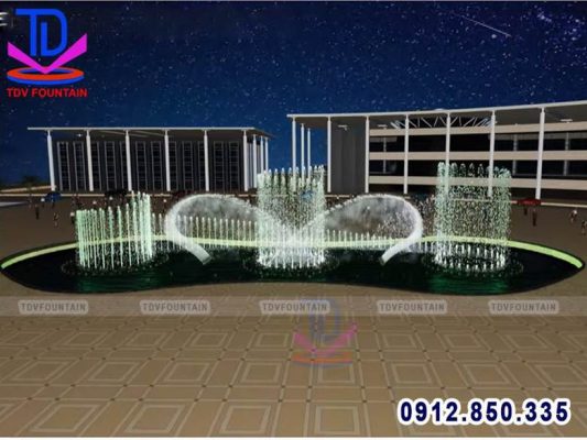 Nhạc nước Tuần Châu gây ấn tượng mạnh nhờ hệ thống hiệu ứng phun nước đa dạng.