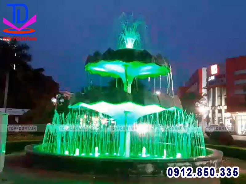 Đài phun nước khu vực Quảng Bình Quan - Đồng Hới