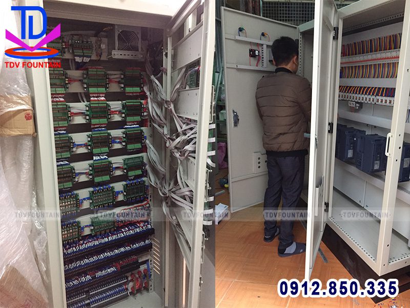 Lắp đặt tủ điện điều khiển nhạc nước tại Hà Giang
