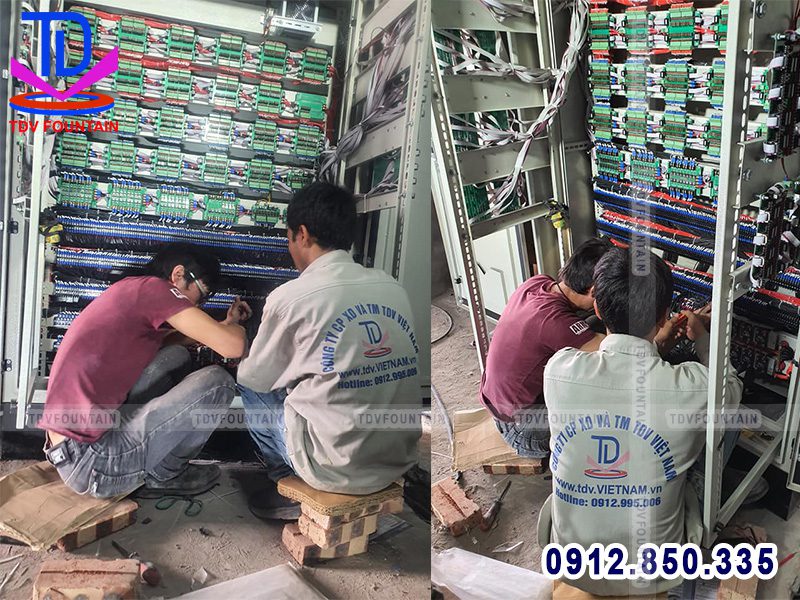 Lắp đặt tủ điện nhạc nước tại Quảng Ninh