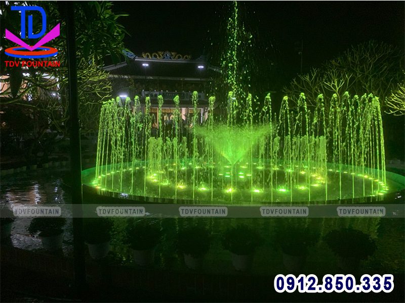 Đài phun nước theo nhạc tại Hà Nam
