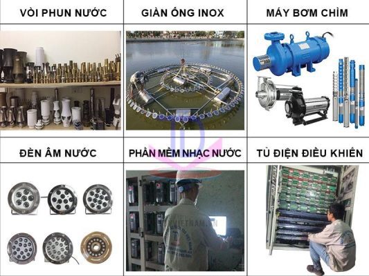 Nên mua thiết bị nhạc nước của những nhà cung cấp uy tín. 