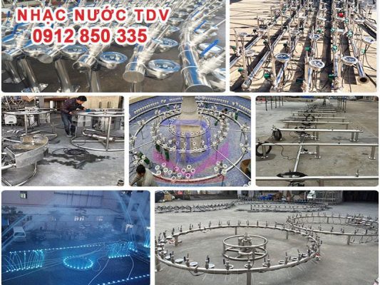 TDV Fountain không chỉ cung cấp thiết bị mà còn nhận thiết kế và thi công nhạc nước trọn gói. 
