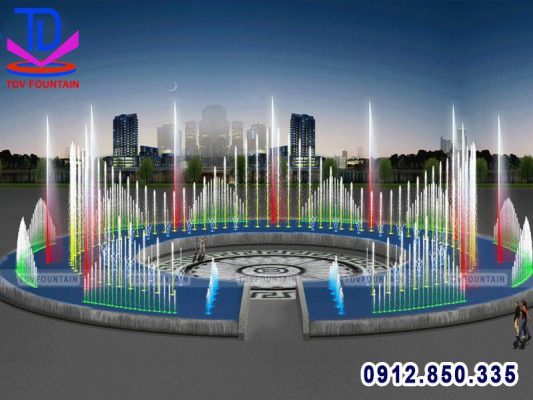 Các yếu tố ảnh hưởng đến giá thi công đài phun nước quảng trường 