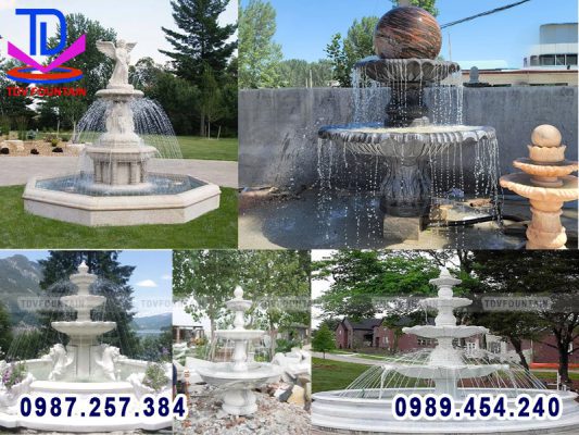 Lắp đặt đài phun nước trước nhà chuẩn phong thủy cần đảm bảo nhiều yếu tố khác nhau