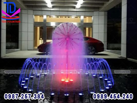 Gia chủ có thể lựa chọn nhiều mẫu đài phun nước khác nhau