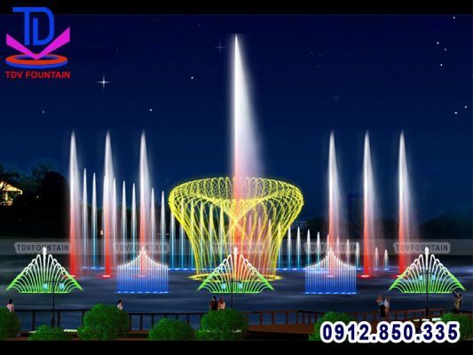 Mô hình nhạc nước phao nổi