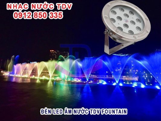 Đèn LED âm nước chiếu điểm