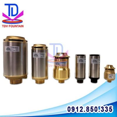 Các thiết bị vòi phun nước cao cấp được nhập khẩu từ nước ngoài.