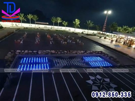 Hệ thống nhạc nước hồ điều hòa được cấu tạo từ nhiều bộ phận.