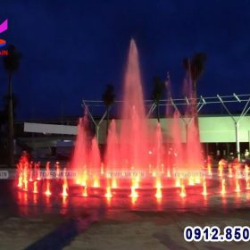 mẫu đài phun nước theo nhạc