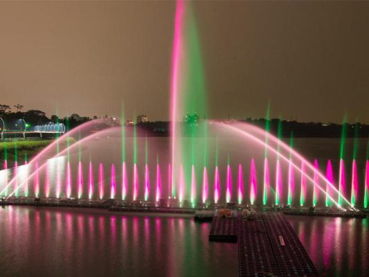 Nhạc nước hình chữ S là mô hình nhạc nước nghệ thuật độc đáo