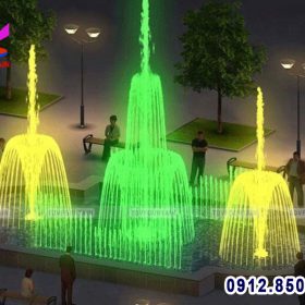 mẫu nhạc nước phố đi bộ đẹp