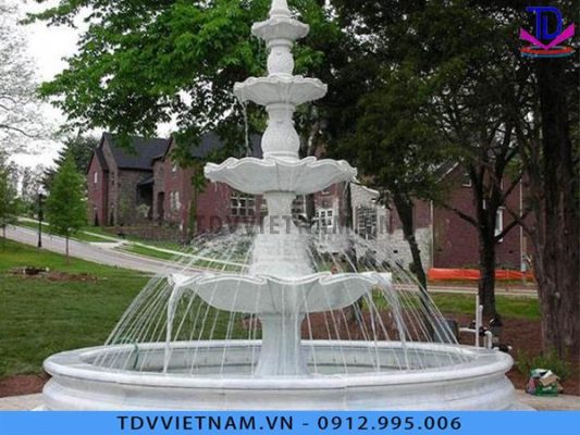 Mẫu đài phun nước 5 tầng mang lại nhiều giá trị thiết thực