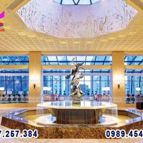 đài phun nước khách sạn