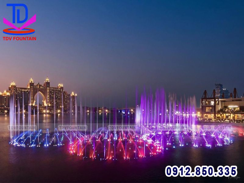 lắp đặt nhạc nước nghệ thuật