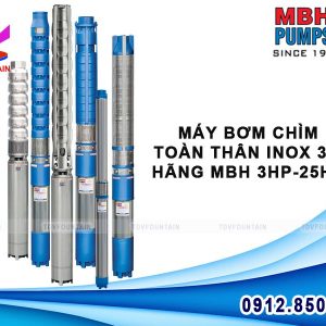 Bơm chìm inox 304 MBH 3HP 2.2kw
