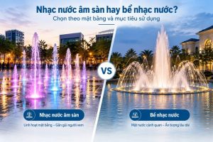 Nhạc nước âm sàn hay bể nhạc nước
