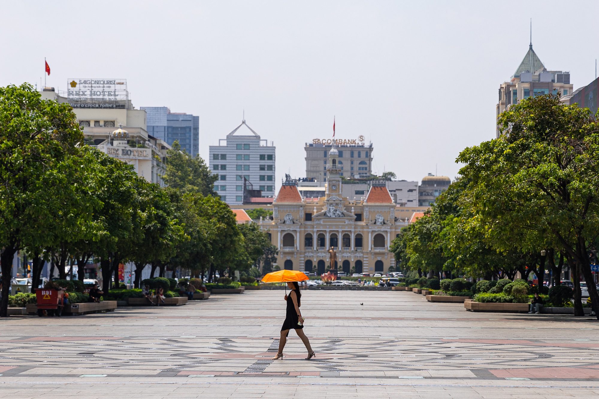 cách làm mát quảng trường